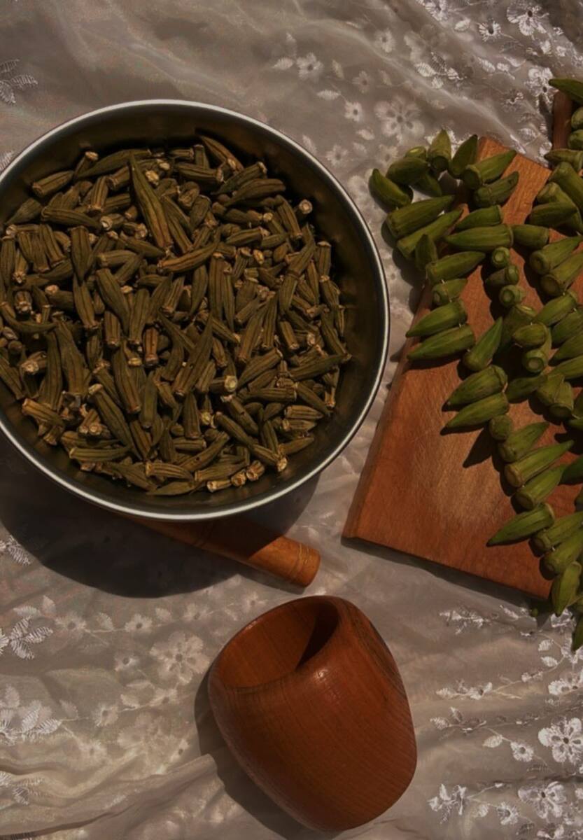 Gaziantep Çiçek Bamya Kurusu